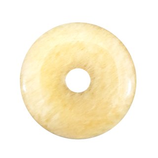 Calcit orange Schmuck Edelstein Donut ca.50mm