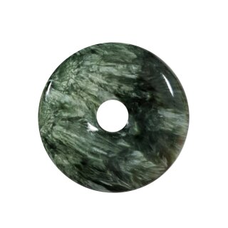 Seraphinit Edelstein Donut ca.40mm