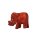 Jaspis rot Schmuck Edelstein Elefant gebohrt ca.8g