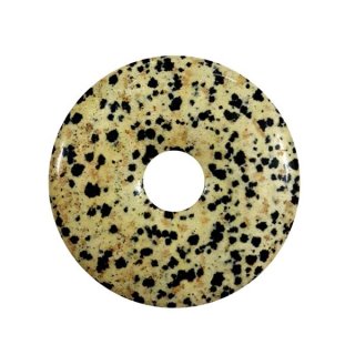 Dalmatinerstein Schmuck Edelstein Donut ca.50mm