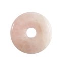 Rosenquarz Schmuck Edelstein Donut ca.50mm