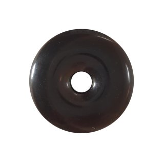 211689 Rauch Obsidian Edelstein Donut