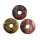 210585 Leopardenfell Jaspis Edelstein Donut