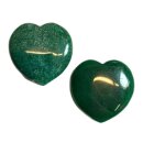 Aventurin grün Edelstein Herz ca. 118g