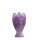 Amethyst dunkel Edelstein Engel klein ca.33g/50mm