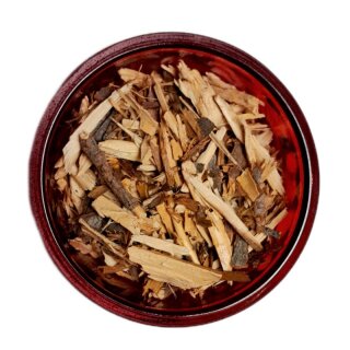 Räucherwerk Wacholder Holz geschnitt.