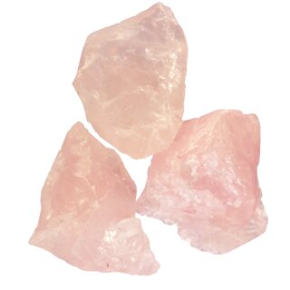 Rosenquarz Edelstein Wasserstein ca.43g