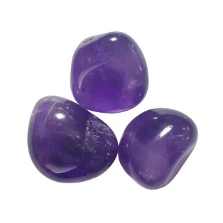 Amethyst dunkel Edelstein Trommelstein ca.15g