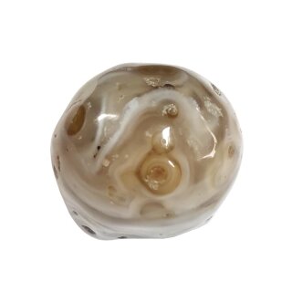 Wasserachat Edelstein Trommelstein ca.48g