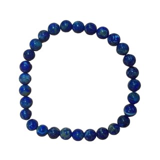 Lapislazuli Schmuck Kugelarmband ca.19cm x 6mm