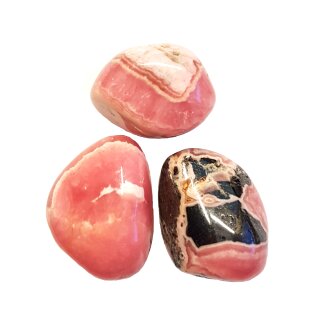 Rhodochrosit gebändert Edelstein Trommelstein ca.12g