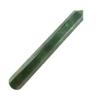 Nephrit Jade Edelstein Massagestab ca.36g / 95mm