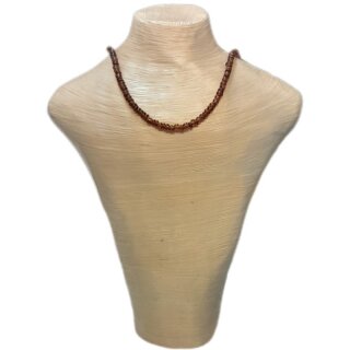 Granat Pyrop Schmuck Kugelkette facet. ca.45cmx3mm