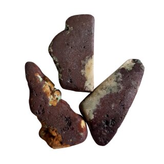 Cuprit Schmuck Edelstein gebohrt ca.13g