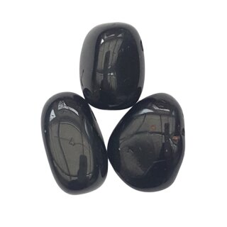 Turmalin schwarz Schmuck Edelstein gebohrt ca. 8g