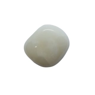 Achat weiß Edelstein gebohrt ca.11g