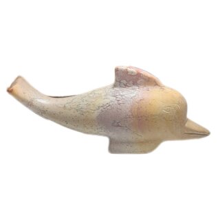 Speckstein Edelstein Delphin schwimmend groß ca.16x8cm