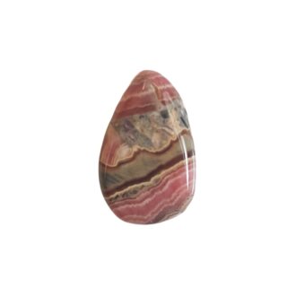 Rhodochrosit gebändert Schmuck Edelstein gebohrt ca.11g