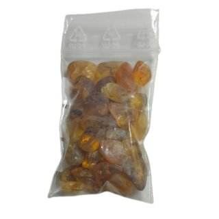 Bernstein Edelstein Trommelsteine mini ca.10g/Tüte