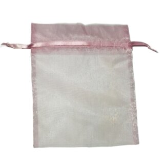 Säckchen Organza rose groß ca.200x130mm