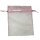 Säckchen Organza rose groß ca.200x130mm