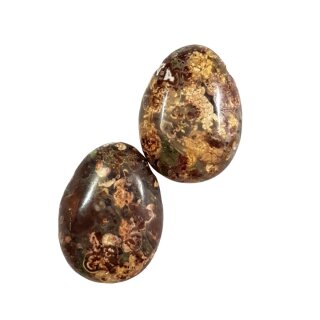 Ocean- Jaspis Schmuck Edelstein gebohrt ca.8g