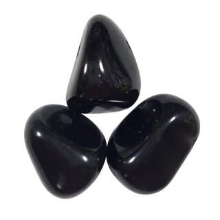 Silber Obsidian Schmuck, Edelstein gebohrt ca.10g