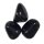 Silber Obsidian Schmuck, Edelstein gebohrt ca.10g