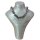 Achat grau Edelstein Schmuck Splitterkette ca.43cm