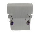Amethyst Schmuck Ohrhänger ca.3g-24 x 6mm