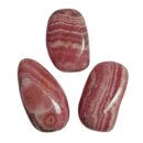 Rhodochrosit gebändert Edelstein Trommelstein ca.12g