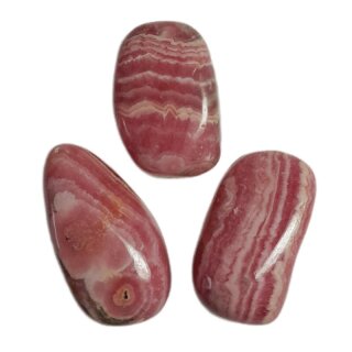 Rhodochrosit gebändert Edelstein Trommelstein ca.13g