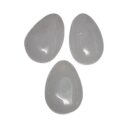 Schneequarz Schmuck Edelstein gebohrt, ca. 14g