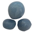 Angelit Edelstein Trommelstein ca. 11g