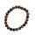 Chiastolith Schmuck Kugelarmband ca. 19cm x 8mm