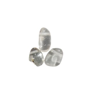 Bergkristall Schmuck, Edelstein gebohrt, ca, 18g