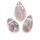 Rosenquarz Schmuck Edelstein gebohrt ca.13g