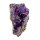 Amethyst tintig Edelstein Rohstein ca. 61g/40x30mm