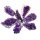 Amethyst tintig Edelstein Rohstein ca.134g/53x47mm