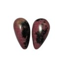 Rhodonit Edelstein Trommelstein ca. 21g