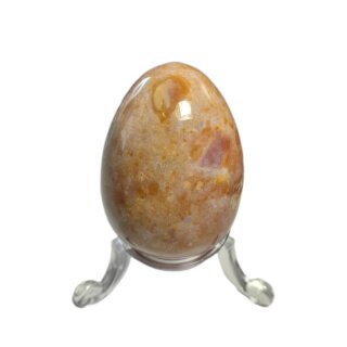 Sardonyx Edelstein Ei ca. 88g/Größe ca.50x30mm