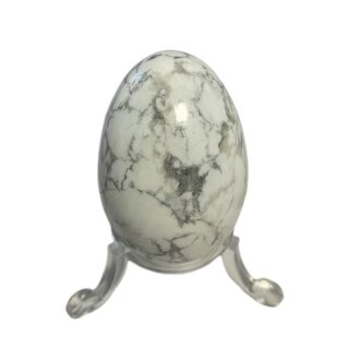 Magnesit Edelstein Ei ca.100g/Größe ca.50x30mm