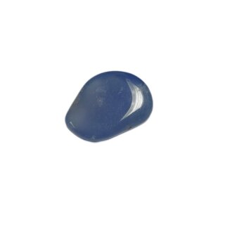 Chalcedon blau Edelstein Trommelstein ca.4g