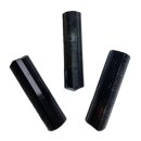 Turmalin schwarz Rohstein Kristall klein ca.4g/40x6mm