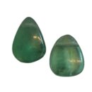 Fluorit grün Schmuck Edelstein gebohrt ca.14g