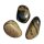 Schalenblende Schmuck Edelstein gebohrt ca.15g