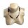 Rosenquarz Turmalin Schmuck Kugelkette ca.48-54cmx8mm