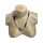 Rosenquarz Turmalin Schmuck Kugelkette ca.51x4mm