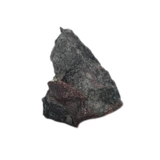Zinnober Edelstein Rohstein ca.35g/50x41mm
