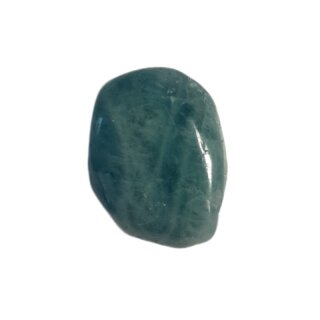 Aquamarin blau Edelstein Trommelstein ca.17g